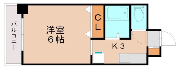 ベルトピアエグゼ福岡Ⅱの物件間取画像